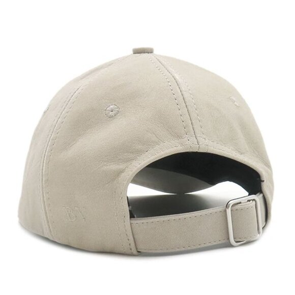 Bottega Veneta Cap Chino Print Nubuckles Cles Leather Light Beige S Hat Light main image 6